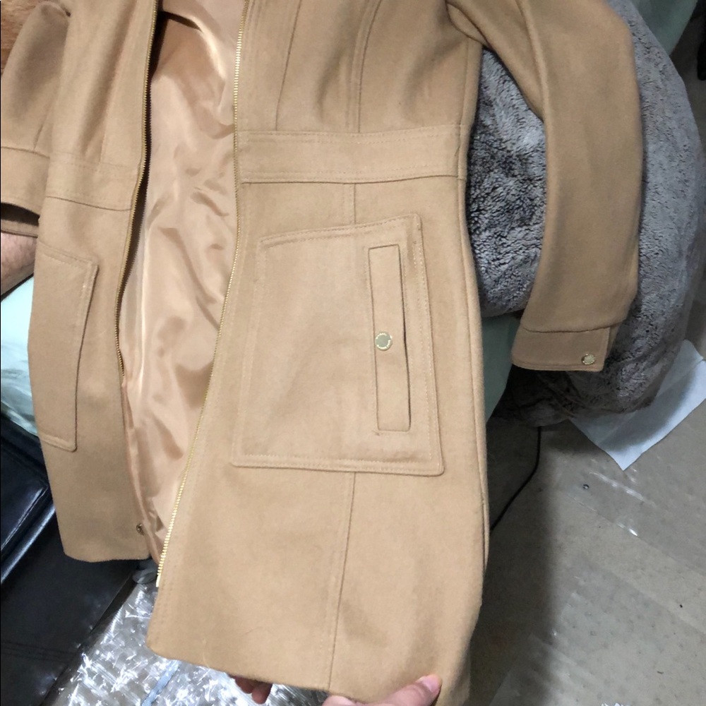 More details for damaged Michael Khor coat